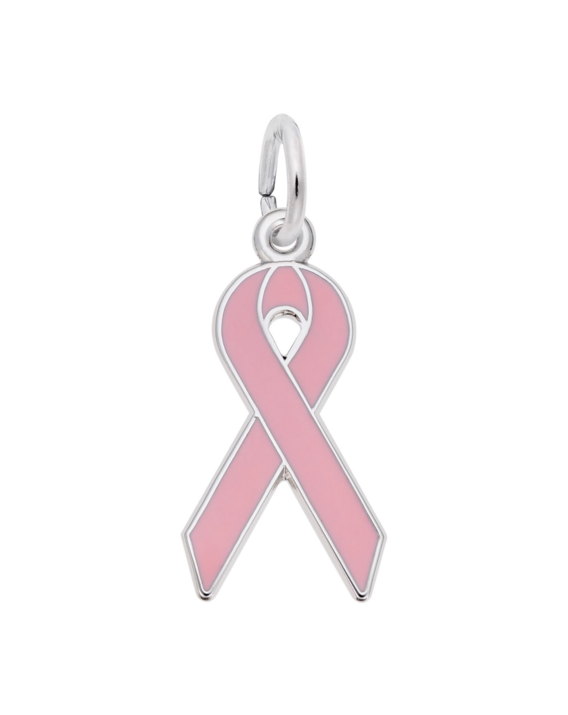 Breast Cancer Ribbon Charm