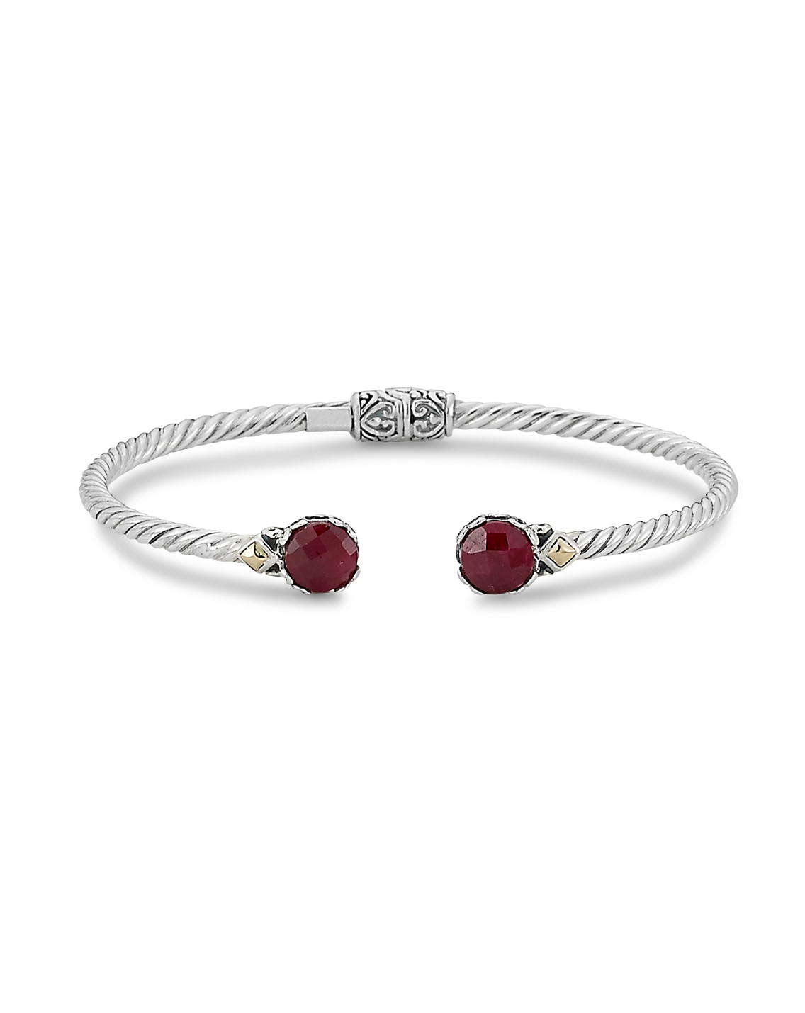 Ruby cuff bracelet on sale